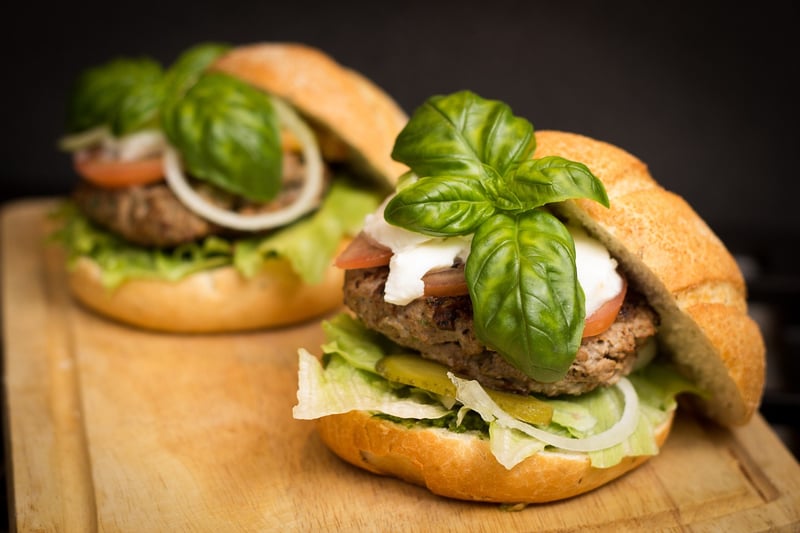 Synthetic Meat Burger